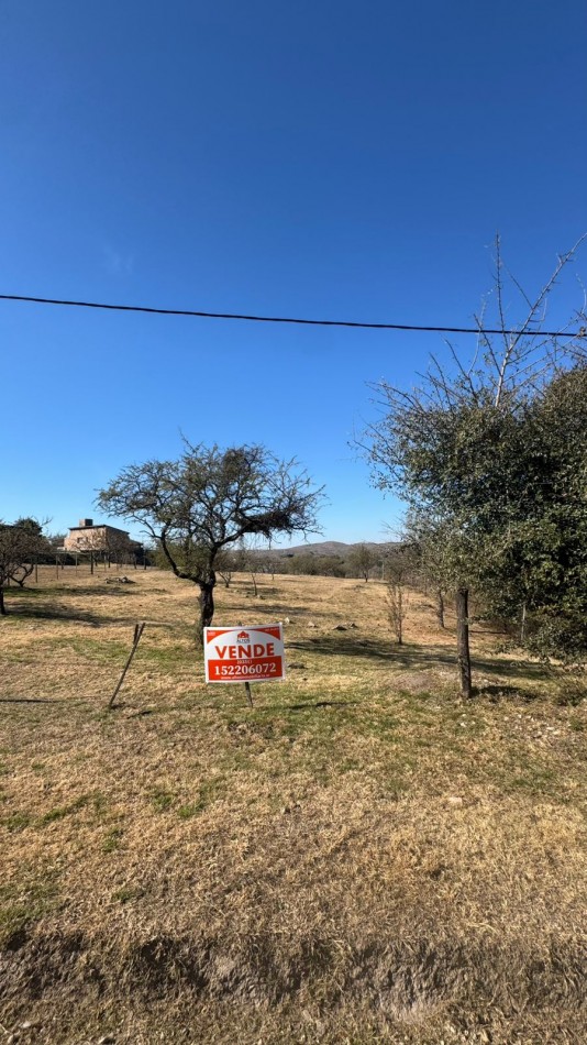 POTRERO DE GARAY-TERRENO 1.200 M2- ESCRITURA Y SERVICIOS-IMPONENTE VISTAS-CORDOBA