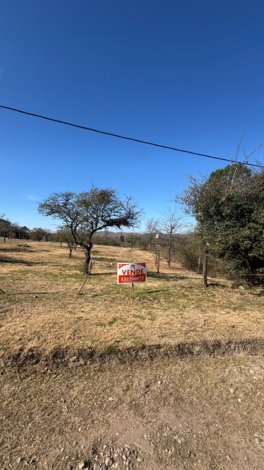 POTRERO DE GARAY-TERRENO 1.200 M2- ESCRITURA Y SERVICIOS-IMPONENTE VISTAS-CORDOBA