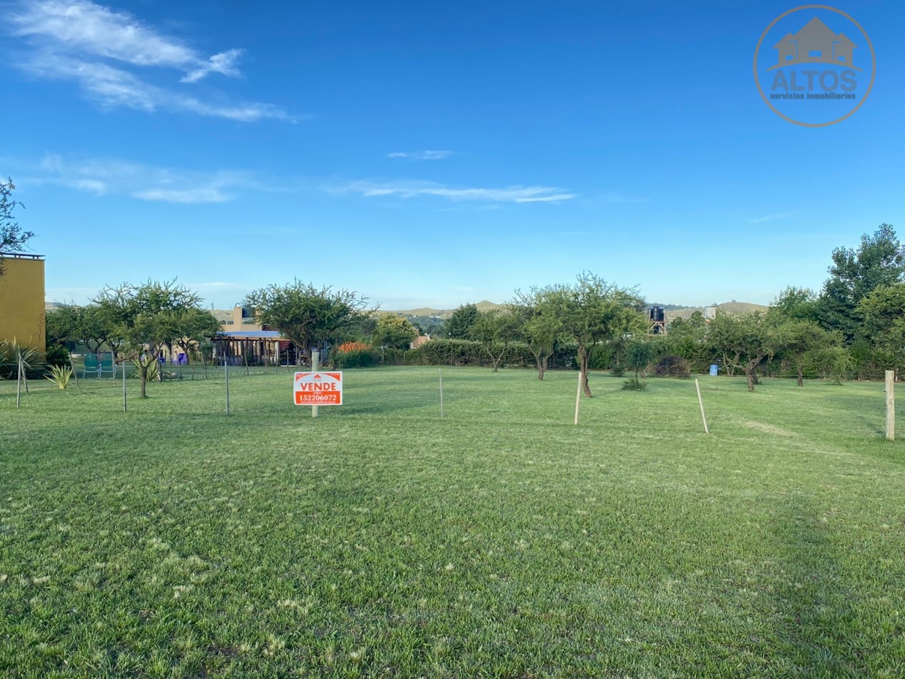 TERRENO 1.000 m2 A METROS LAGO LOS MOLINOS-POTRERO DE GARAY-CORDOBA-ESCRITURA