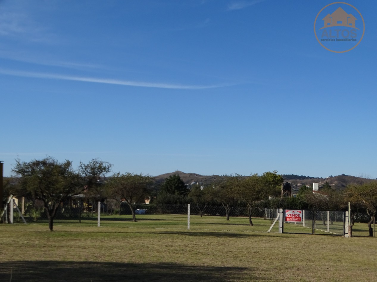 TERRENO 1.000 m2 A METROS LAGO LOS MOLINOS-POTRERO DE GARAY-CORDOBA-ESCRITURA