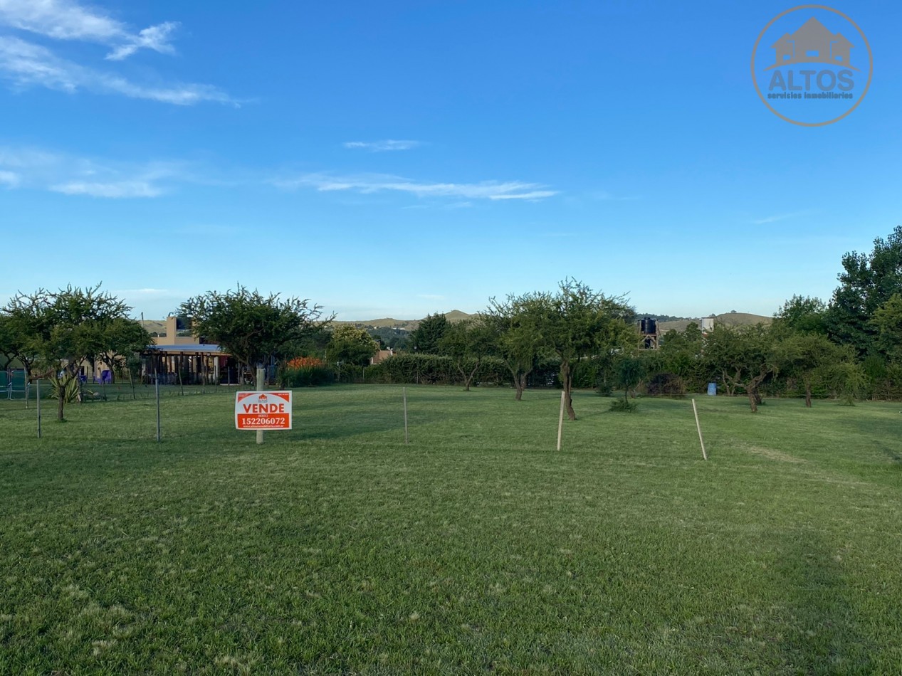 TERRENO 1.000 m2 A METROS LAGO LOS MOLINOS-POTRERO DE GARAY-CORDOBA-ESCRITURA