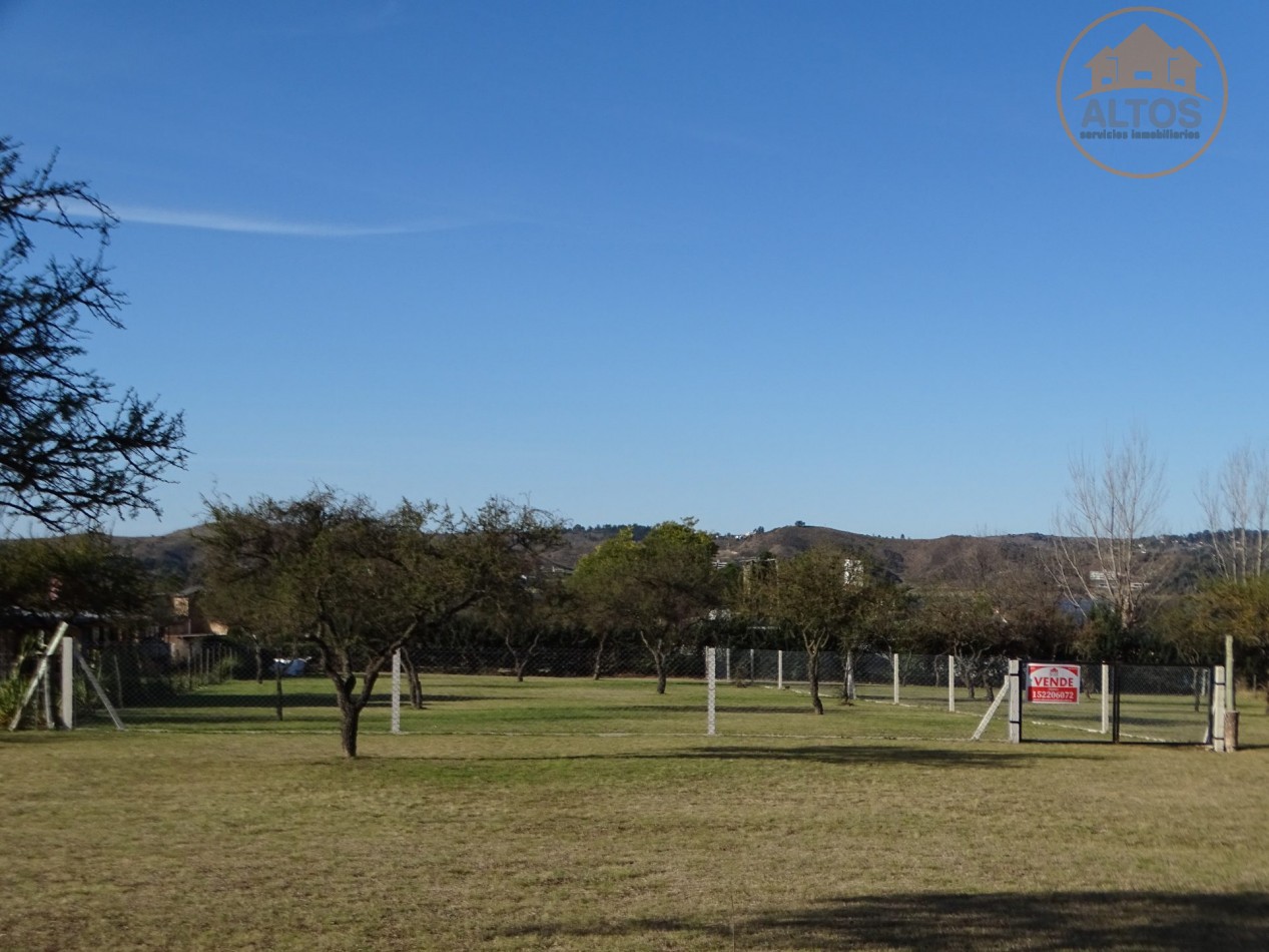 TERRENO 1.000 m2 A METROS LAGO LOS MOLINOS-POTRERO DE GARAY-CORDOBA-ESCRITURA