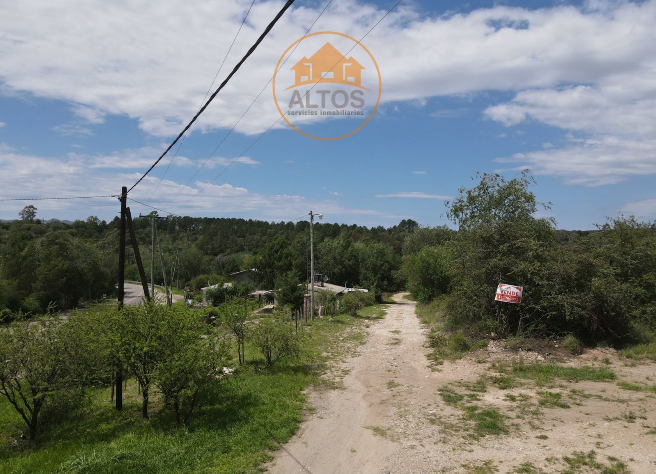 TERRENO 760M2, A MTS DE RUTA PROVINCIAL S271. A 100MTS DE PUENTE LOS ESPINILLOS y RIO LOS ESPINILLOS-CORDOBA-ESCRITURA