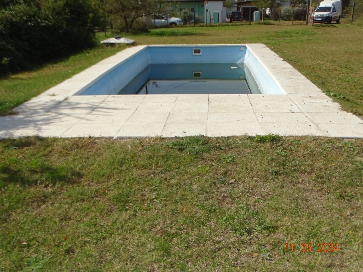 CASA UN DORMITORIO CON PILETA-POTRERO DE GARAY-CORDOBA-ESCRITURA