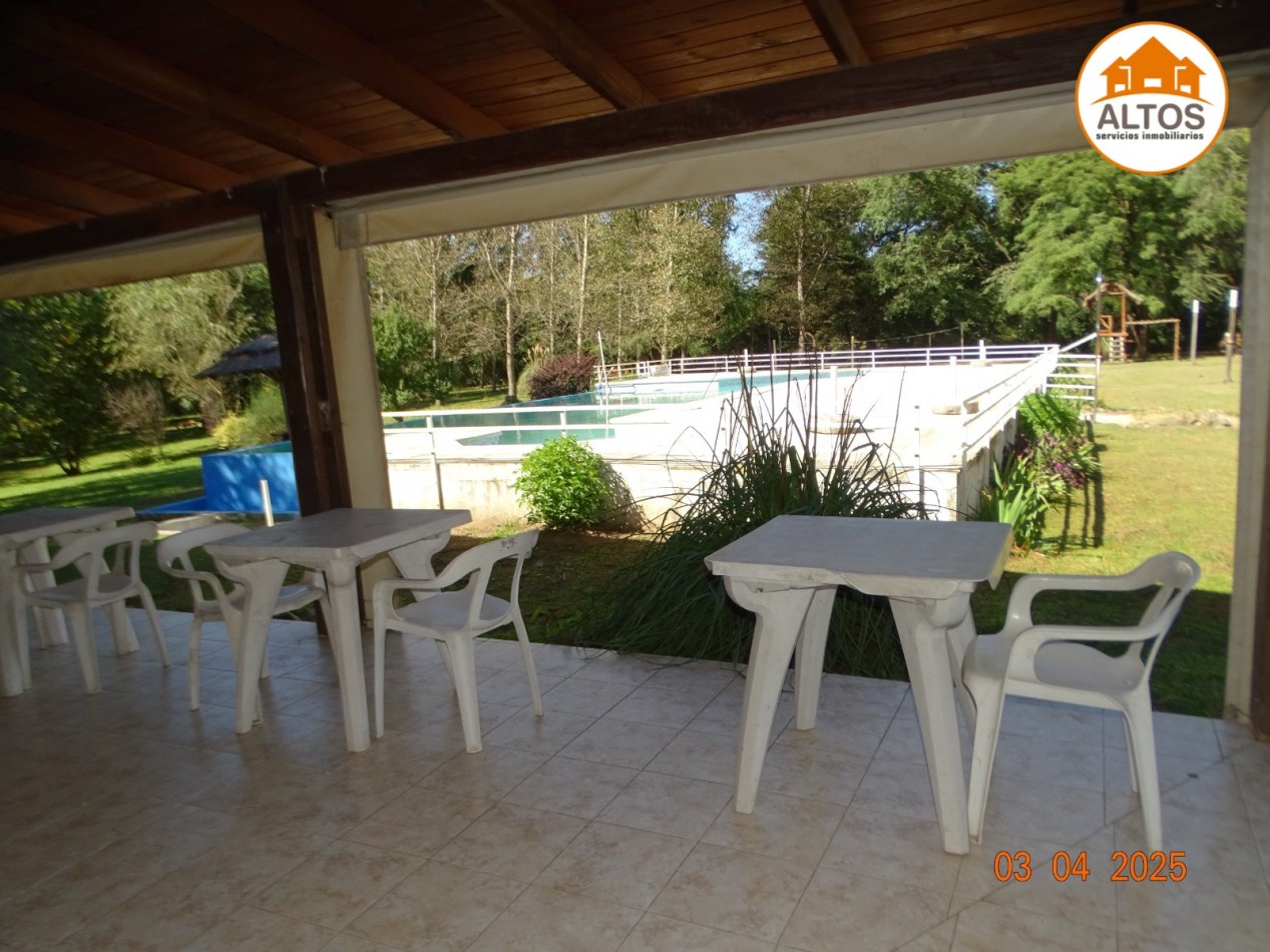 CABAÑAS EN PH, AMOBLADAS, CON PILETA Y ESPACIOS DE USOS MULTIPLES-LOS REARTES-CORDOBA-ESCRITURA