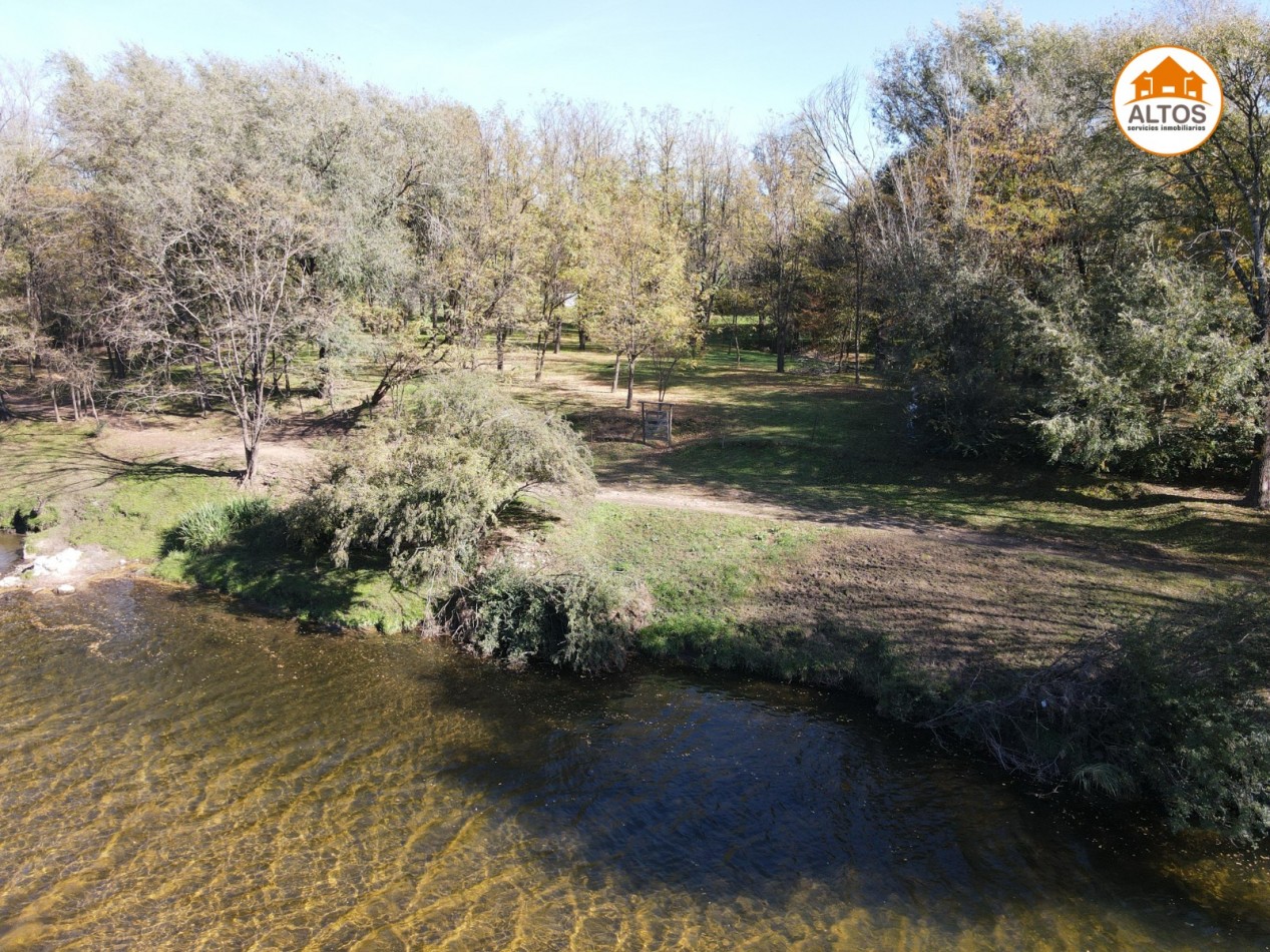 TERRENO SOBRE RIO LOS REARTES-CORDOBA-ESCRITURA