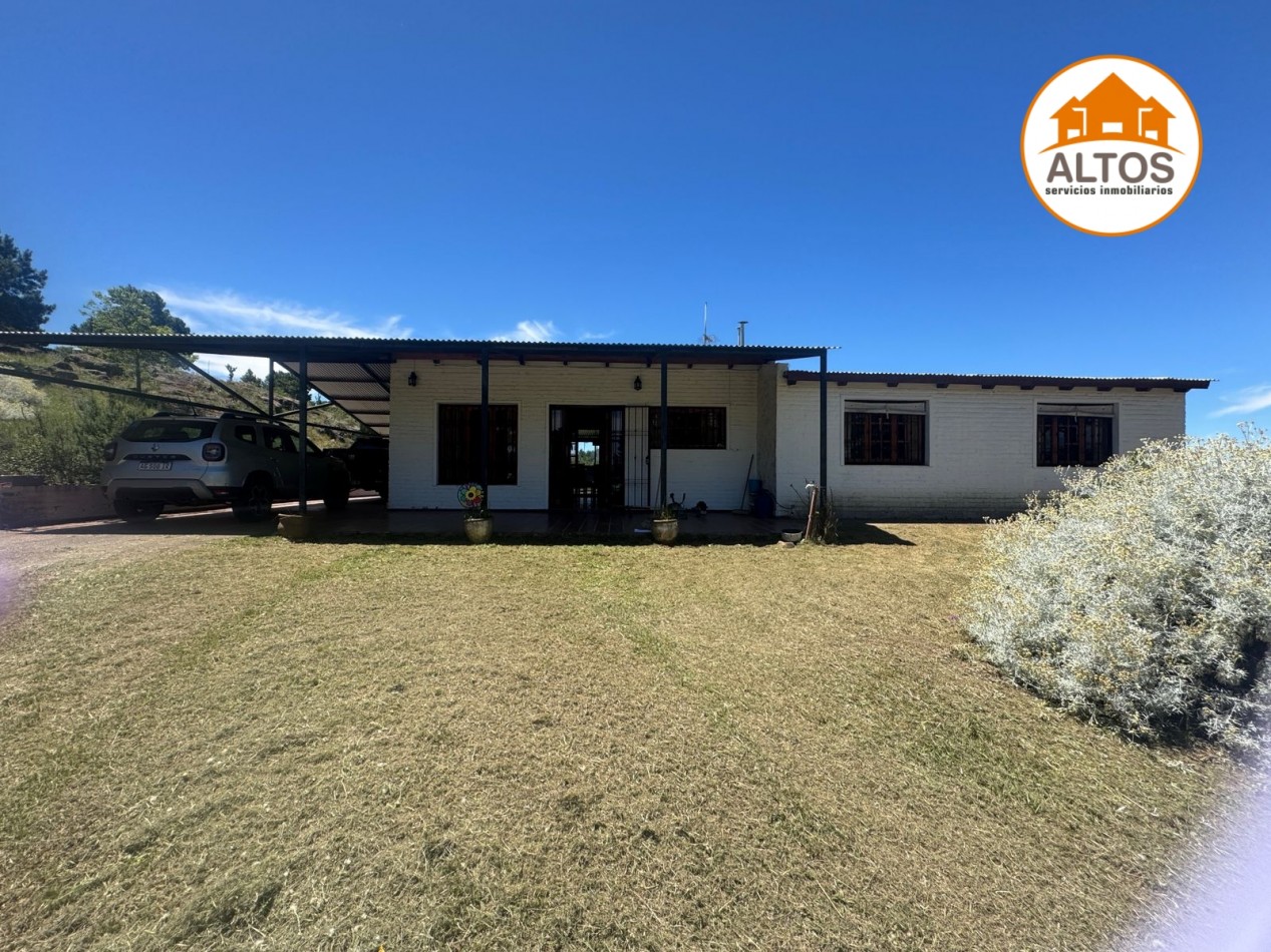 VILLA YACANTO. CASA AMOBLADA CON TERRENO DE 2,25 HAS-ESCRITURA -CORDOBA