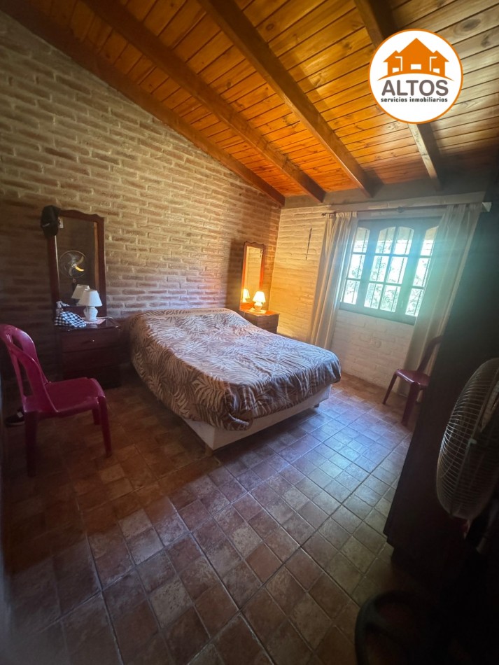 VILLA YACANTO. CASA AMOBLADA CON TERRENO DE 2,25 HAS-ESCRITURA -CORDOBA