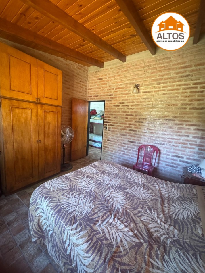 VILLA YACANTO. CASA AMOBLADA CON TERRENO DE 2,25 HAS-ESCRITURA -CORDOBA