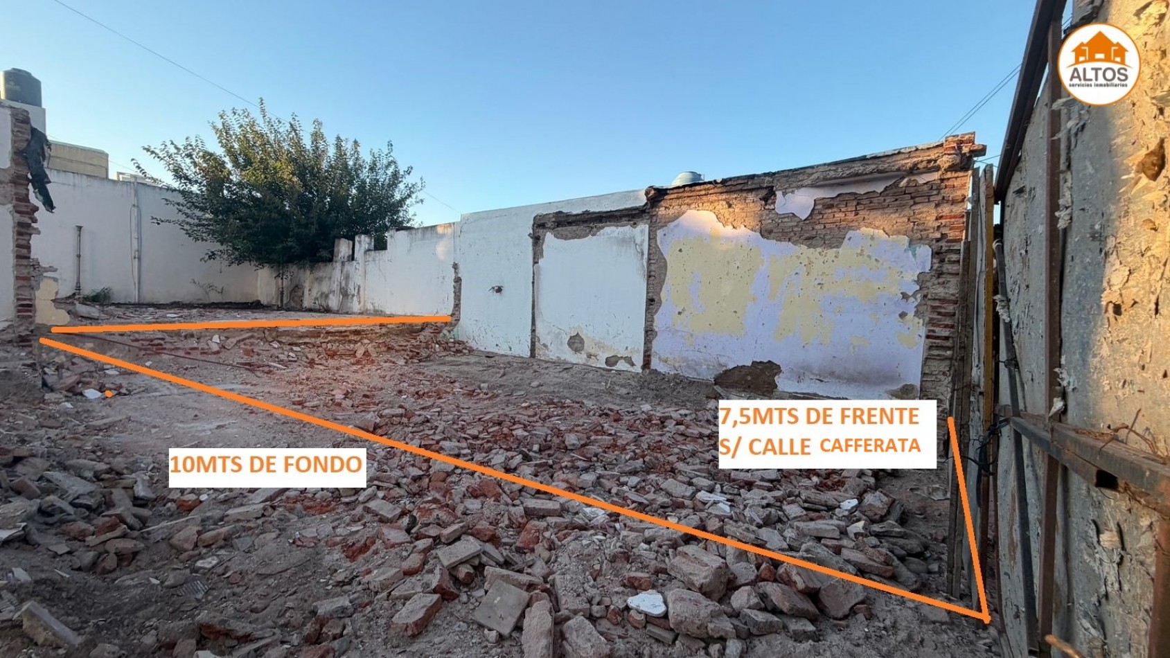 TERRENO 300M2 - APTO DESARROLLO INMOBILIARIO - ALTO ALBERDI