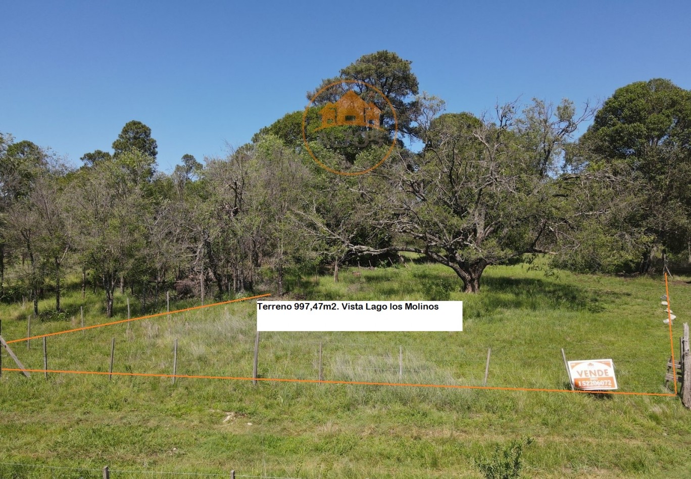 POTRERO DE GARAY- TERRENO 997M2 CON VISTA LAGO LOS MOLINOS -CORDOBA-ESCRITURA