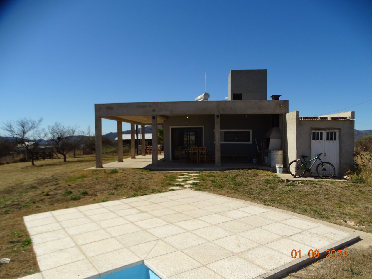 POTRERO DE GARAY-CASA CON PILETA- BARRIO DEL LAGO-POTRERO DE GARAY-CORDOBA-ESCRITURA