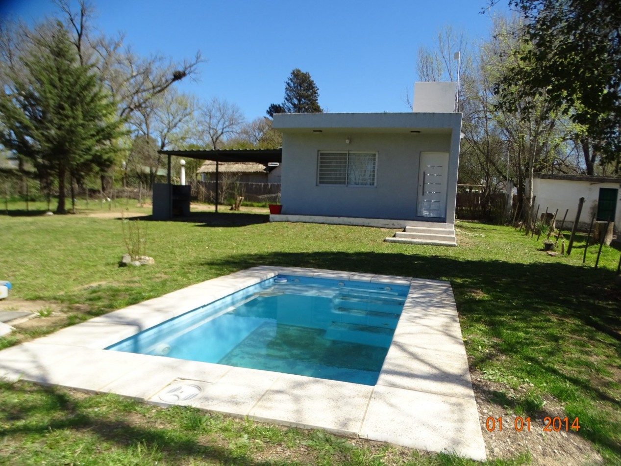 CASA UN DORMITIORIO CON POSIBILIDAD DE AMPLIAR EN POTRERO DE GARAY. ESCRITURA Y SERVICIOS