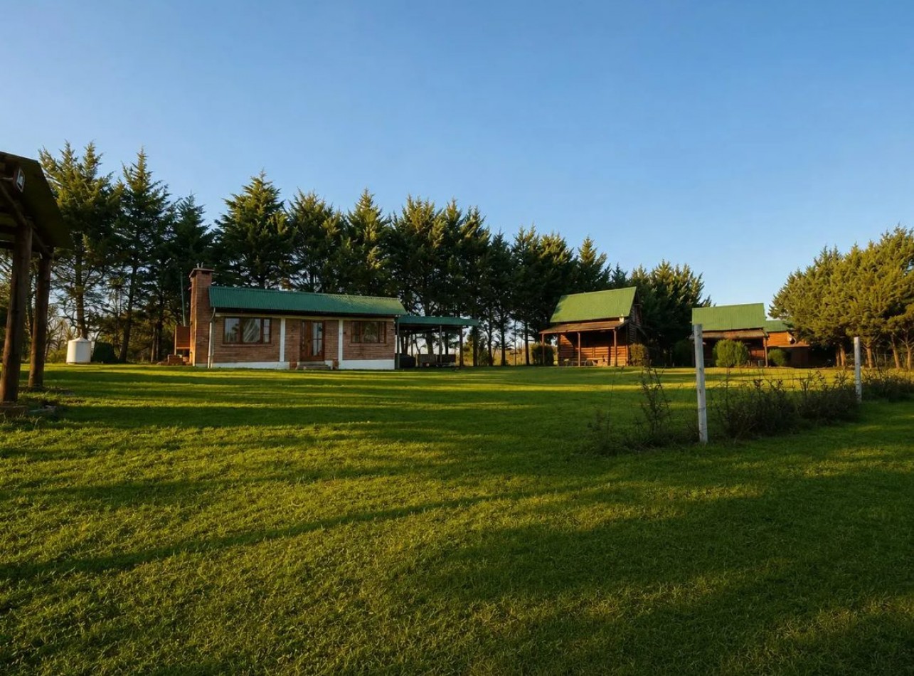 POTRERO DE GARAY-COMPLEJO DE CABAÑAS SOBRE AV LAS MALVINAS-A METROS DEL LAGO LOS MOLINOS-SIETE CABAÑAS- DOS MONOAMBIENTES-QUINCHO-PILETA- SALON USOS MULTIPLES-CANCHAS DE PADEL - CORDOBA - ESCRITURA