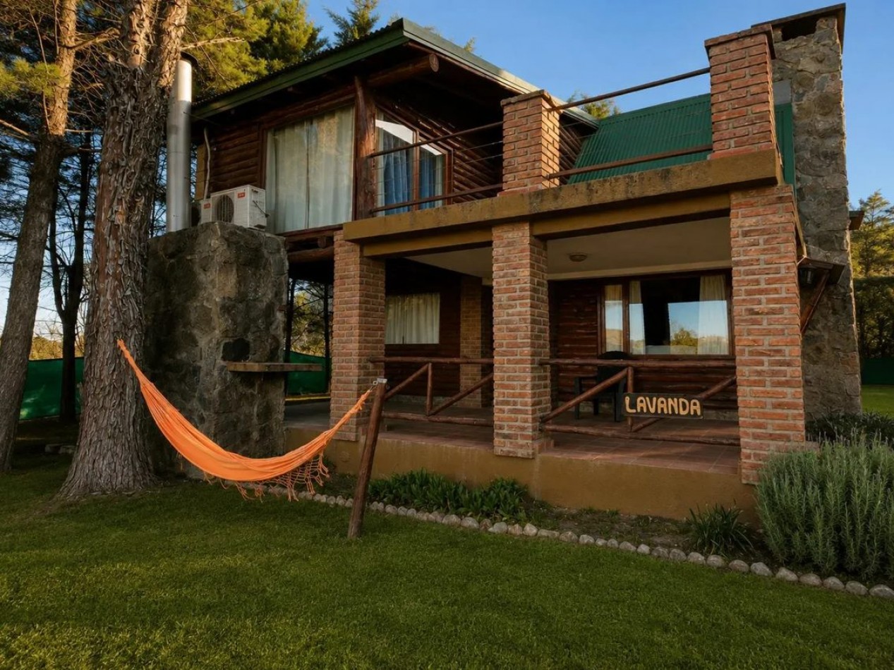 POTRERO DE GARAY-COMPLEJO DE CABAÑAS SOBRE AV LAS MALVINAS-A METROS DEL LAGO LOS MOLINOS-SIETE CABAÑAS- DOS MONOAMBIENTES-QUINCHO-PILETA- SALON USOS MULTIPLES-CANCHAS DE PADEL - CORDOBA - ESCRITURA