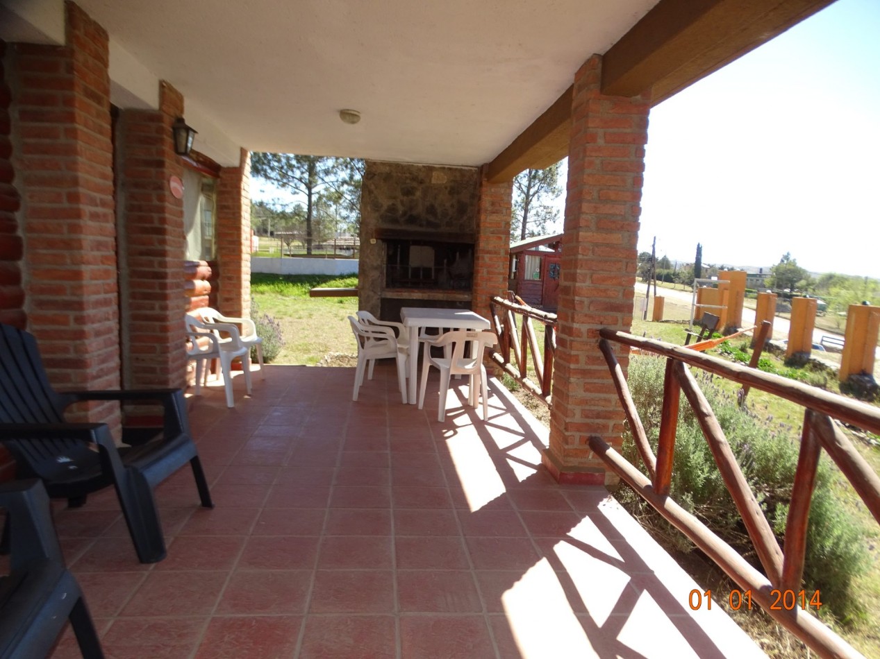 POTRERO DE GARAY-COMPLEJO DE CABAÑAS SOBRE AV LAS MALVINAS-A METROS DEL LAGO LOS MOLINOS-SIETE CABAÑAS- DOS MONOAMBIENTES-QUINCHO-PILETA- SALON USOS MULTIPLES-CANCHAS DE PADEL - CORDOBA - ESCRITURA