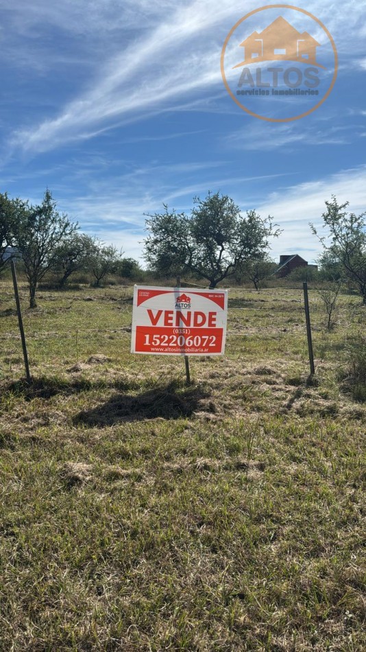 POTRERO DE GARAY-TERRENOS MUY CERCA DEL LAGO LOS MOLINOS EN BARRIO DEL LAGO-CORDOBA-ESCRITURA