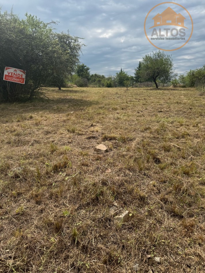 POTRERO DE GARAY-TERRENO 800 M2 CON ESCRITURA Y SERVICIOS-CORDOBA