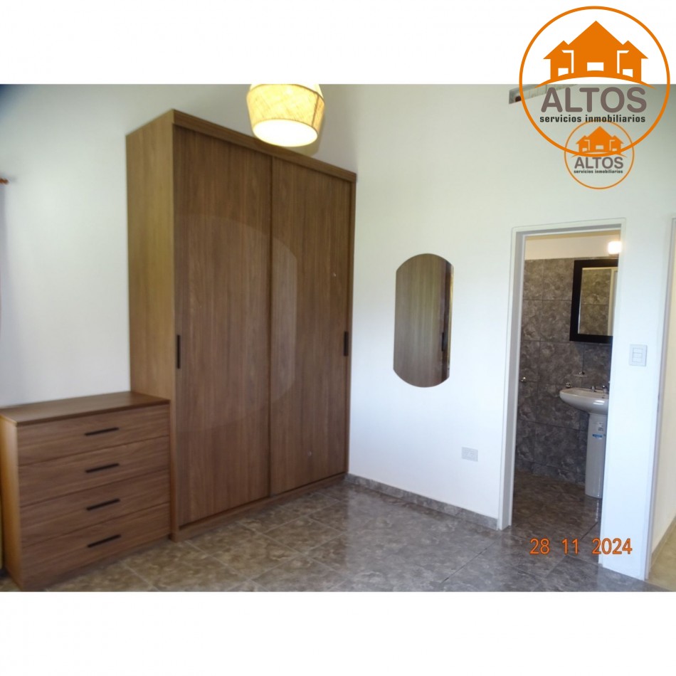 POTRERO DE GARAY-CASA MUY LUMINOSA Y AMPLIA A ESTRENAR-TERRENO 1.224M2-DOS DORMITORIOS-TRES BAÑOS-GALERIA-QUINCHO-PILETA-CORDOBA-ESCRITURA