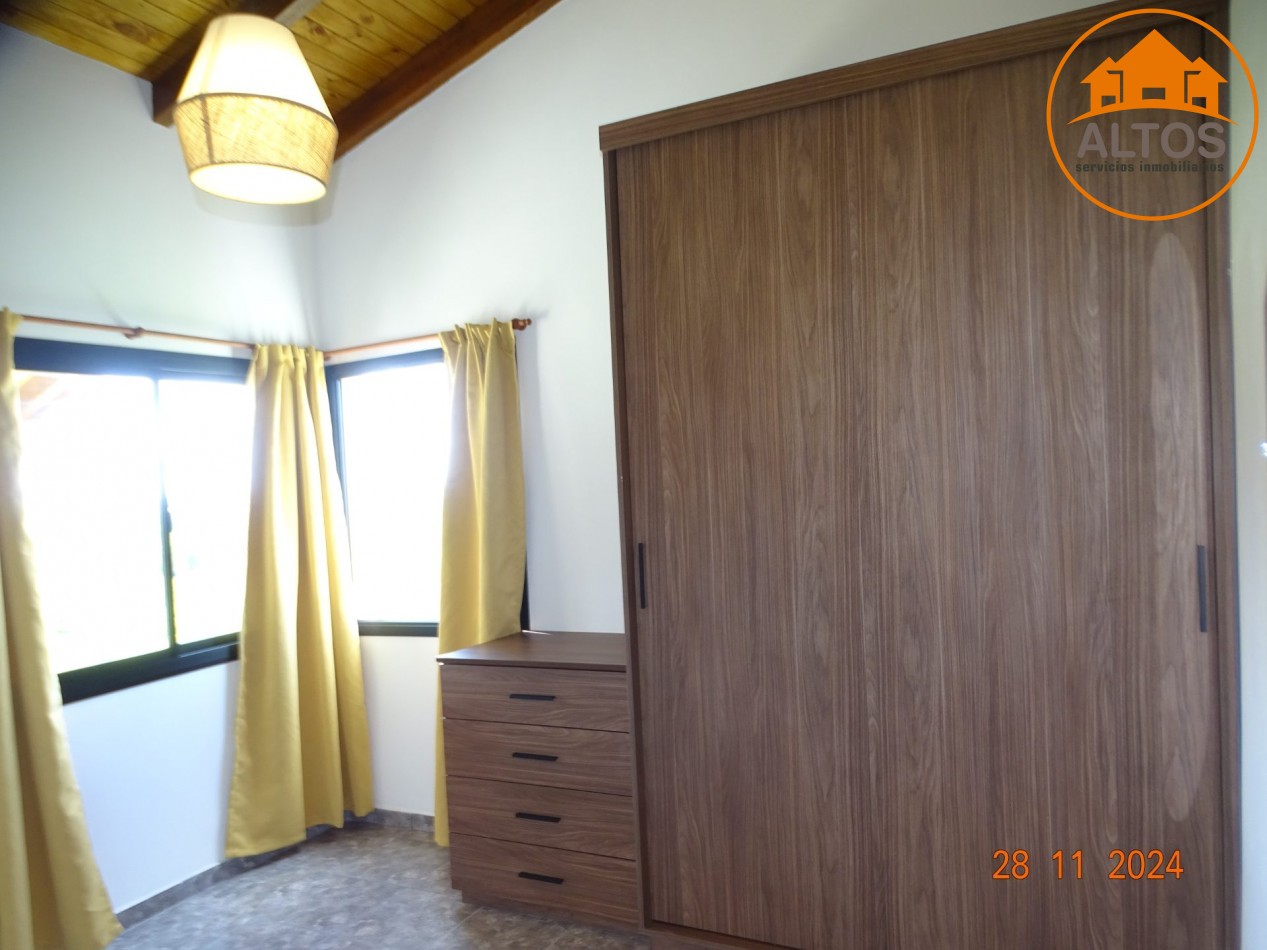 POTRERO DE GARAY-CASA MUY LUMINOSA Y AMPLIA A ESTRENAR-TERRENO 1.224M2-DOS DORMITORIOS-TRES BAÑOS-GALERIA-QUINCHO-PILETA-CORDOBA-ESCRITURA