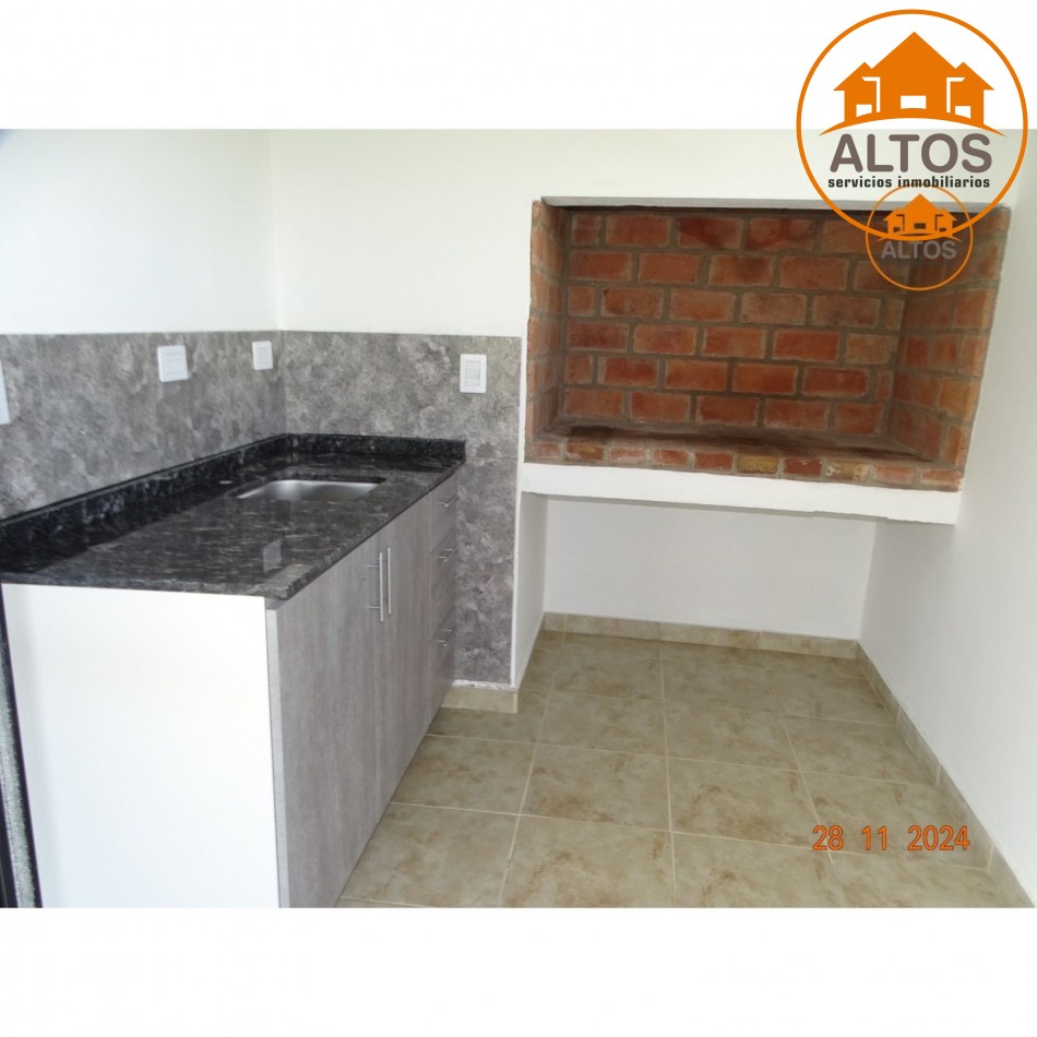 POTRERO DE GARAY-CASA MUY LUMINOSA Y AMPLIA A ESTRENAR-TERRENO 1.224M2-DOS DORMITORIOS-TRES BAÑOS-GALERIA-QUINCHO-PILETA-CORDOBA-ESCRITURA