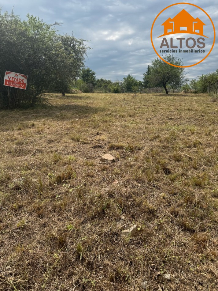POTRERO DE GARAY-TERRENO 800 M2 CON ESCRITURA Y SERVICIOS-CORDOBA