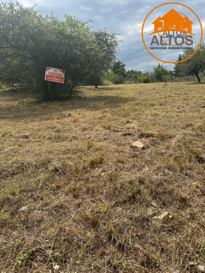 POTRERO DE GARAY-TERRENO 800 M2 CON ESCRITURA Y SERVICIOS-CORDOBA