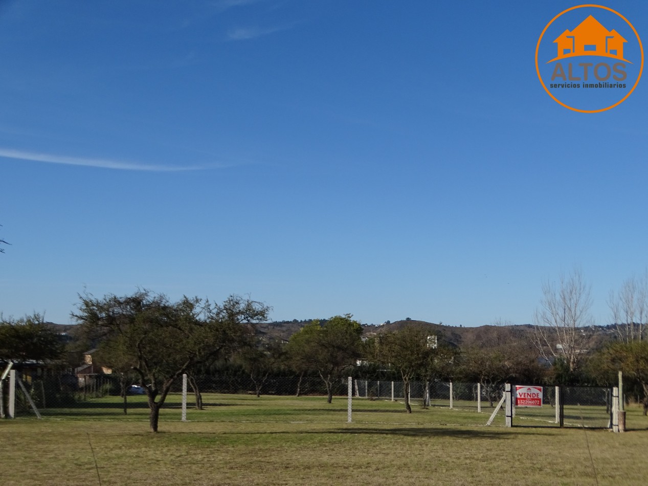 TERRENO 1.000 m2 A METROS LAGO LOS MOLINOS-POTRERO DE GARAY-CORDOBA-ESCRITURA