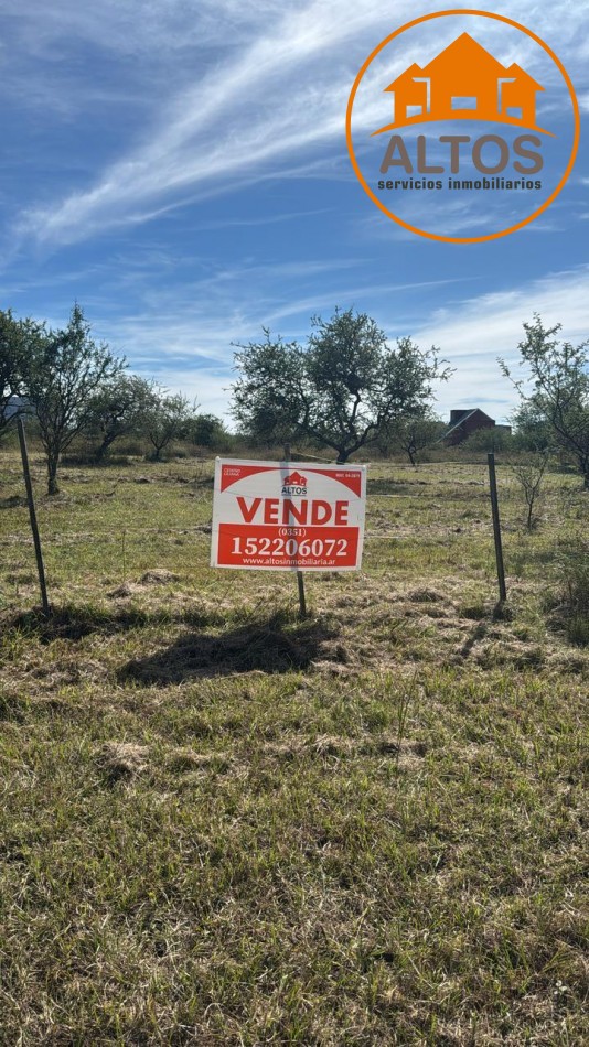 POTRERO DE GARAY-TERRENOS MUY CERCA DEL LAGO LOS MOLINOS EN BARRIO DEL LAGO-CORDOBA-ESCRITURA