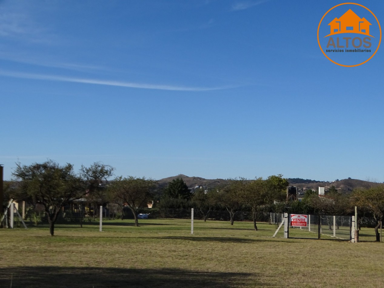TERRENO 1.000 m2 A METROS LAGO LOS MOLINOS-POTRERO DE GARAY-CORDOBA-ESCRITURA