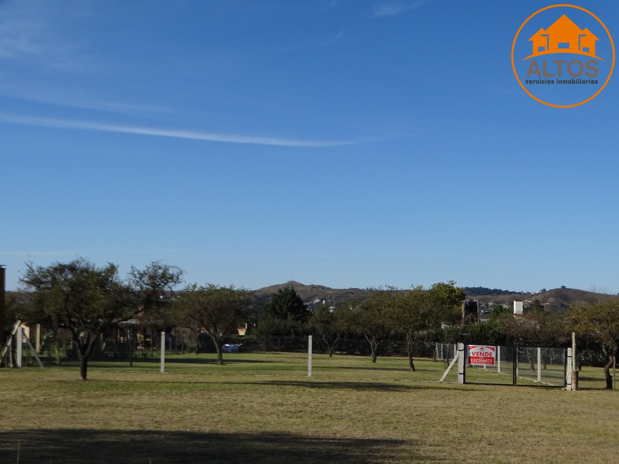 TERRENO 1.000 m2 A METROS LAGO LOS MOLINOS-POTRERO DE GARAY-CORDOBA-ESCRITURA