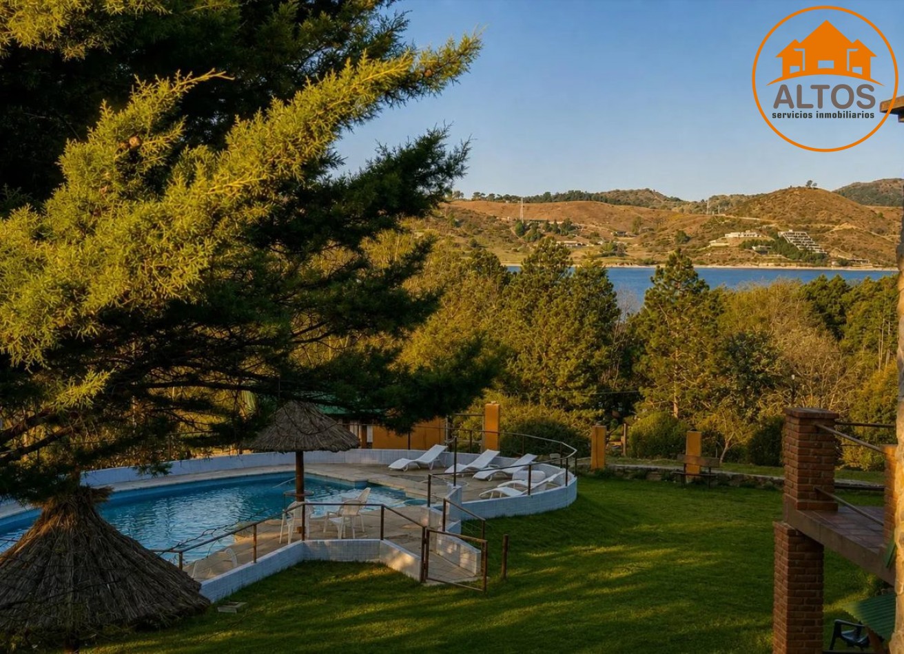 POTRERO DE GARAY-COMPLEJO DE CABAÑAS-AV LAS MALVINAS-A METROS DEL LAGO LOS MOLINOS-SIETE CABAÑAS- DOS MONOAMBIENTES-QUINCHO-PILETA- SALON USOS MULTIPLES-CANCHAS DE PADEL - CORDOBA - ESCRITURA