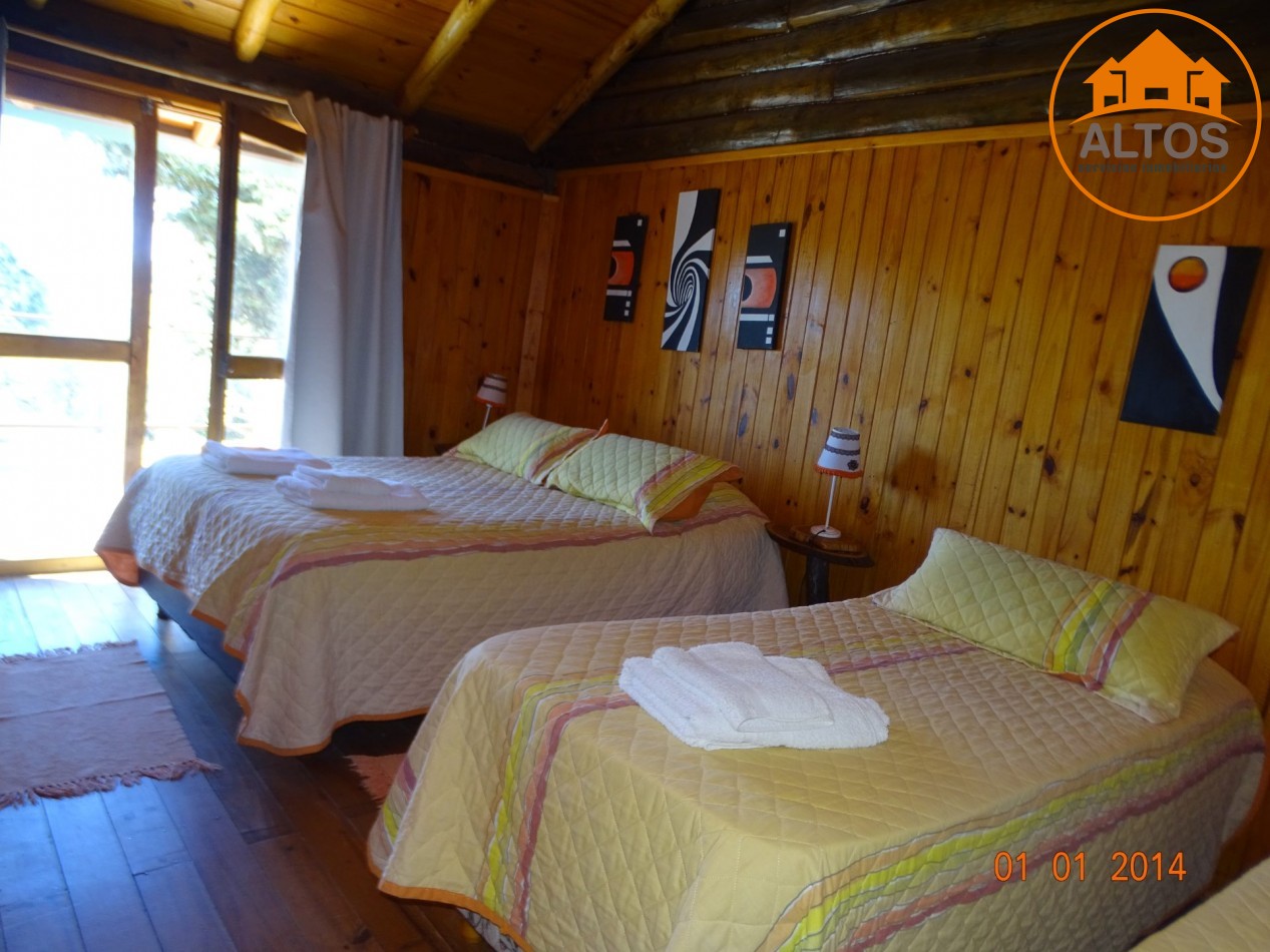 POTRERO DE GARAY-COMPLEJO DE CABAÑAS-AV LAS MALVINAS-A METROS DEL LAGO LOS MOLINOS-SIETE CABAÑAS- DOS MONOAMBIENTES-QUINCHO-PILETA- SALON USOS MULTIPLES-CANCHAS DE PADEL - CORDOBA - ESCRITURA