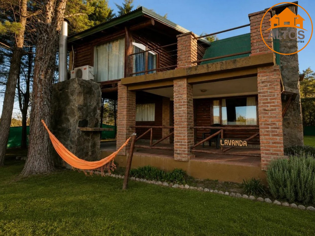 POTRERO DE GARAY-COMPLEJO DE CABAÑAS-AV LAS MALVINAS-A METROS DEL LAGO LOS MOLINOS-SIETE CABAÑAS- DOS MONOAMBIENTES-QUINCHO-PILETA- SALON USOS MULTIPLES-CANCHAS DE PADEL - CORDOBA - ESCRITURA