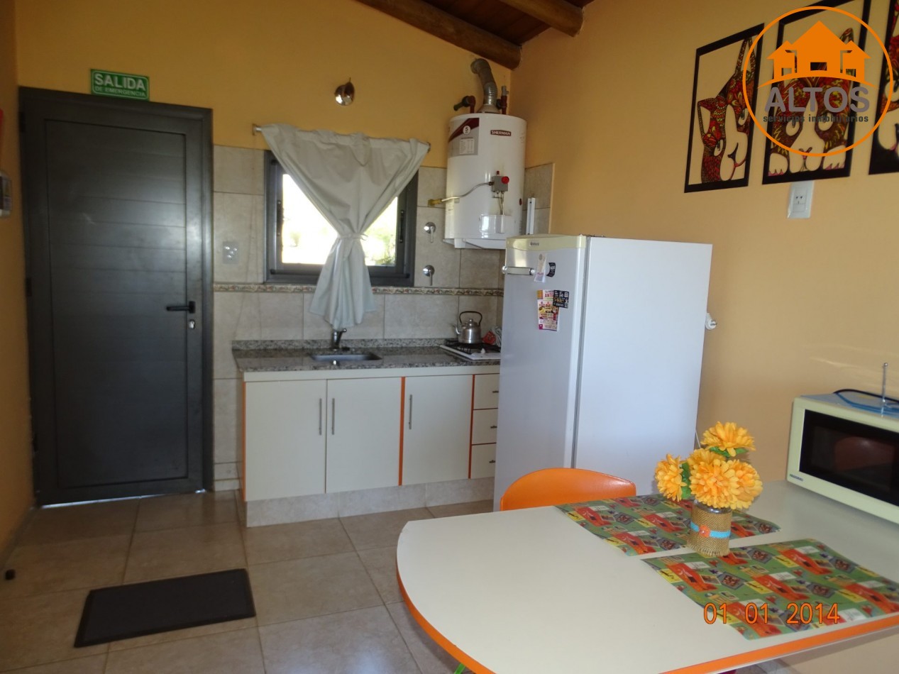 POTRERO DE GARAY-COMPLEJO DE CABAÑAS-AV LAS MALVINAS-A METROS DEL LAGO LOS MOLINOS-SIETE CABAÑAS- DOS MONOAMBIENTES-QUINCHO-PILETA- SALON USOS MULTIPLES-CANCHAS DE PADEL - CORDOBA - ESCRITURA