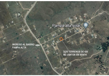 TERRENOS EN PAMPA ALTA - POTERO DE GARAY - CORDOBA - LINDAS VISTAS  - ESCRITURA 
