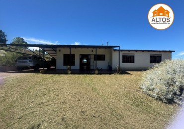 VILLA YACANTO. CASA AMOBLADA CON TERRENO DE 2,25 HAS-ESCRITURA -CORDOBA