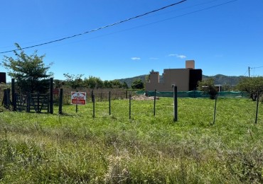 POTRERO DE GARAY-CORDOBA-ESCRITURA. TERRENO 600 M2 ESQ. AGUA.LUZ