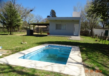 CASA UN DORMITIORIO CON POSIBILIDAD DE AMPLIAR EN POTRERO DE GARAY. ESCRITURA Y SERVICIOS
