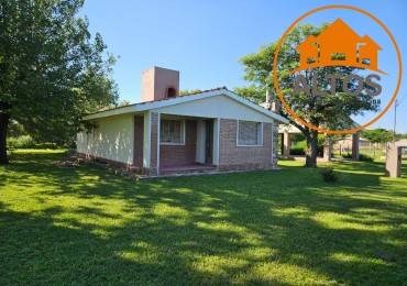 BARRIO LOS TALAS-SAN ISIDRO EN VILLA ANISACATE-CASA EN PLANTA BAJA ESQUINA, QUINCHO. TERRENO DE 1.800m2 -CORDOBA-ESCRITURA