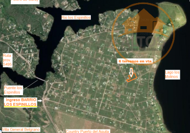 POTRERO DE GARAY-TERRENOS MUY CERCA DEL LAGO LOS MOLINOS EN BARRIO DEL LAGO-CORDOBA-ESCRITURA
